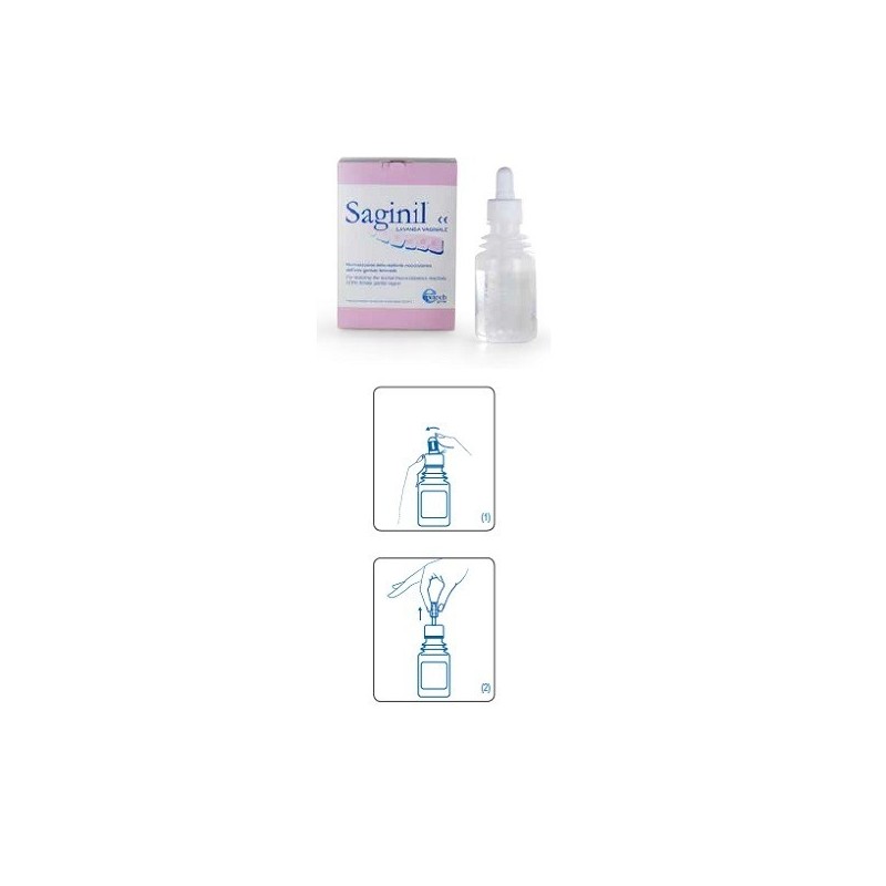 Epitech Group Saginil Soluzione Vaginale 4 Flaconi Da 125 Ml