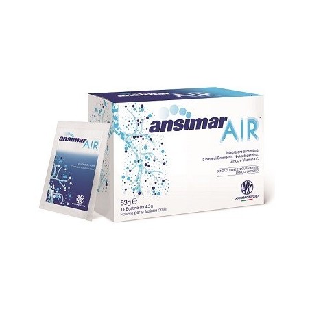 Abc Farmaceutici Ansimar Air 14 Buste Da 4,5 G