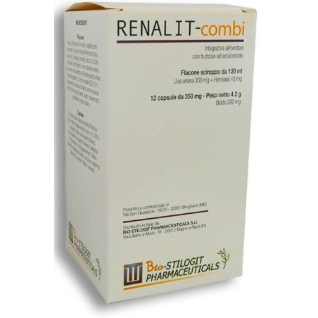 Bio Stilogit Pharmaceutic. Renalit-combi 12 Ovaline + Sciroppo 120 Ml