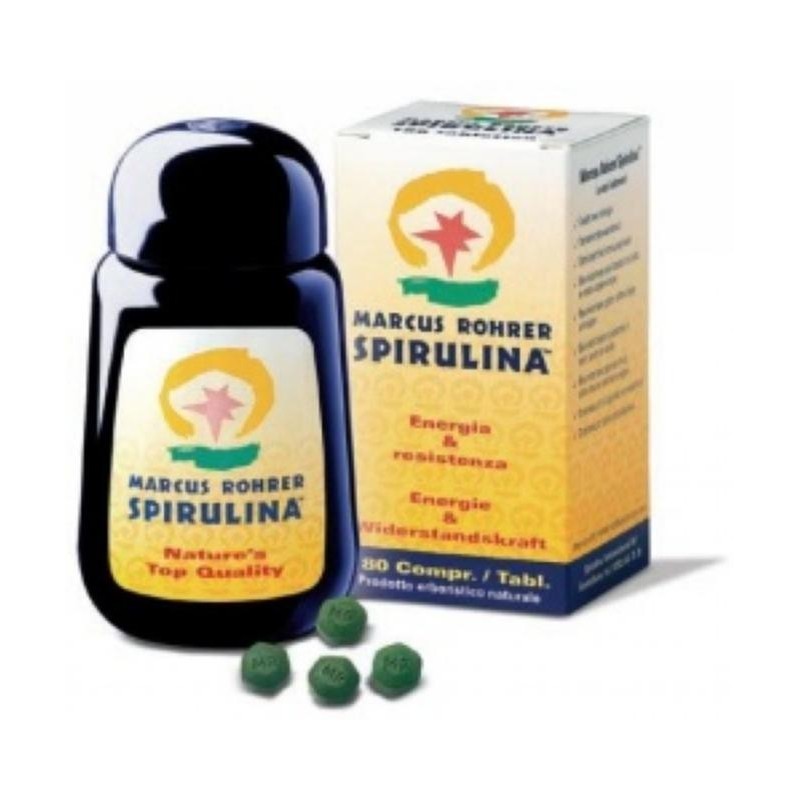 Giuriati Group Spirulina Marcus Rohrer Ricarica 180 Compresse