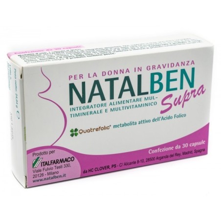 Italfarmaco Natalben Supra 30 Capsule Molli