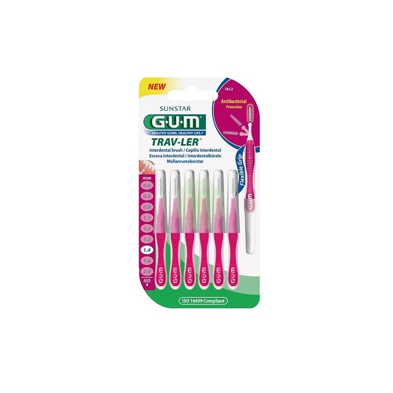 Sunstar Italiana Gum Travler 1612 Scovo 1,4 6 Pezzi