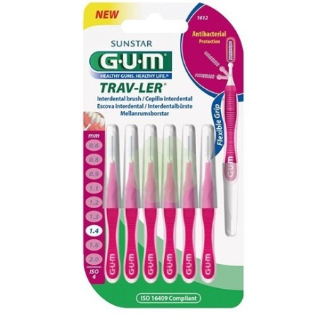 Sunstar Italiana Gum Travler 1612 Scovo 1,4 6 Pezzi