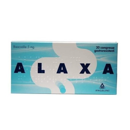 Angelini Alaxa 5 Mg Compresse Gastroresistenti Bisacodile