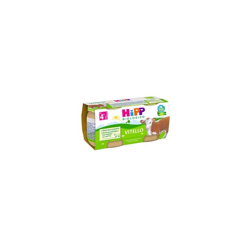 Hipp Italia Hipp Bio Hipp Bio Omogeneizzato Vitello 2x80 G