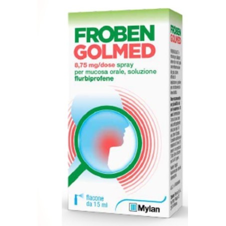 Mylan Frobengolmed 8,75 Mg/dose Spray Per Mucosa Orale, Soluzione Flurbiprofene