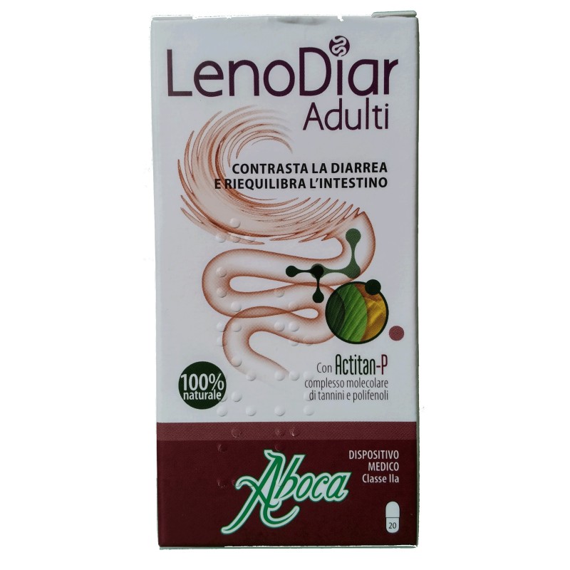 Aboca Societa' Agricola Lenodiar Adulti 20 Capsule 500 Mg