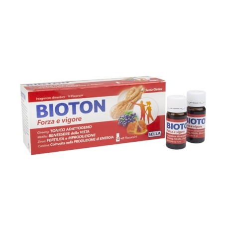 Sella Bioton Ginseng Forza Vig 14 Flaconcini