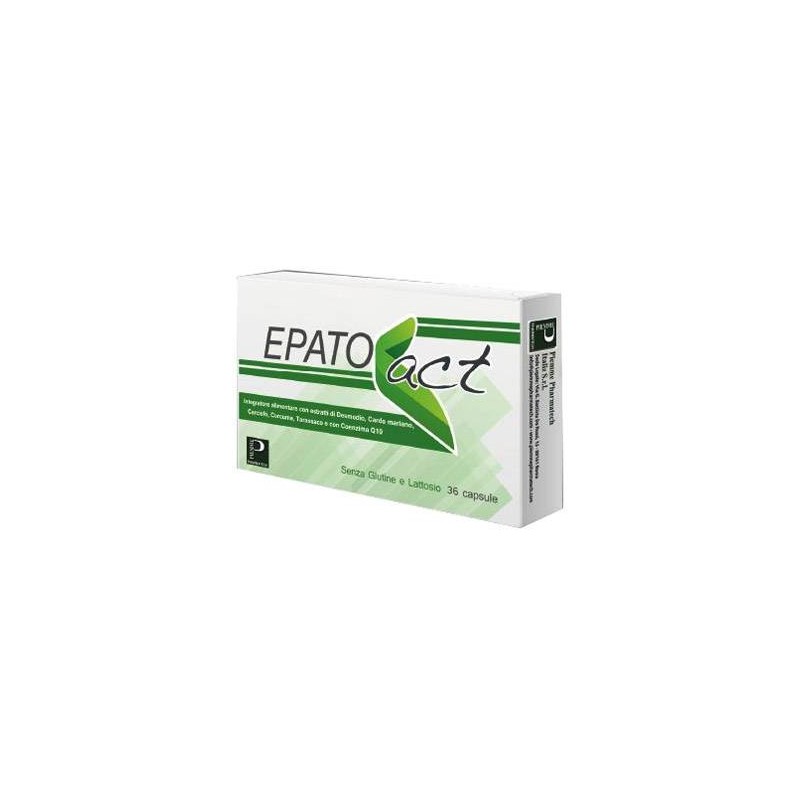 Piemme Pharmatech Italia Epatoact 36 Capsule 500 Mg