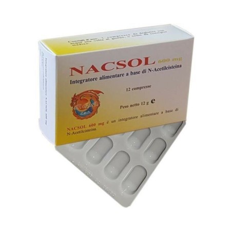 S. G. A. Lab. Nacsol 12 Compresse