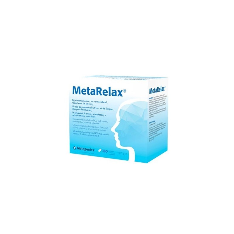 Metagenics Belgium Bvba Metarelax 180 Compresse