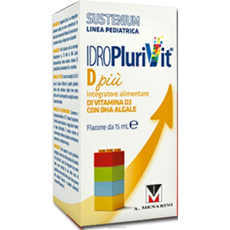 A. Menarini Ind. Farm. Riun. Idroplurivit D+ Sustenium 15 Ml