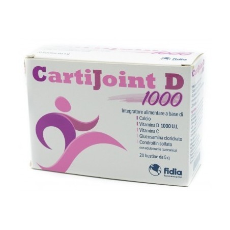 Fidia Farmaceutici Cartijoint D 1000 20 Bustine 5 G