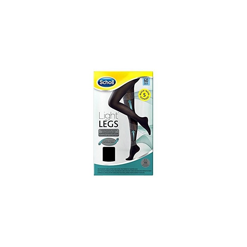 Dr. Scholl's Div. Rb Healthcare Scholl Lightlegs 60 Denari Taglia S Colore Nero 1 Paio