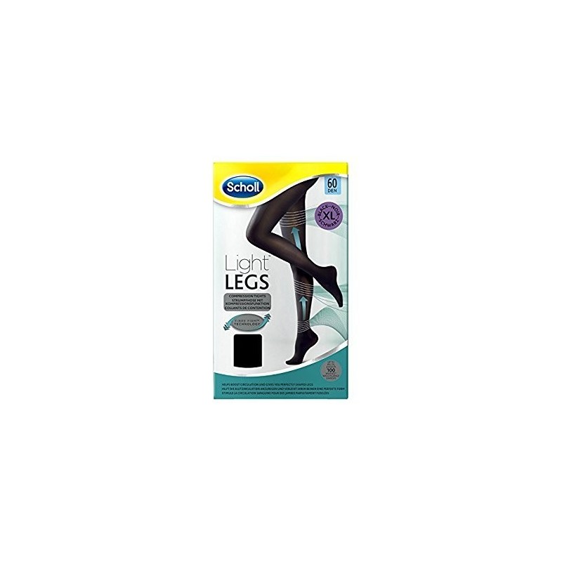 Dr. Scholl's Div. Rb Healthcare Scholl Lightlegs 60 Denari Taglia Xl Colore Nero 1 Paio