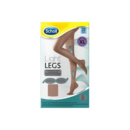 Dr. Scholl's Div. Rb Healthcare Scholl Lightlegs 20 Denari Taglia Xl Colore Nude 1 Paio