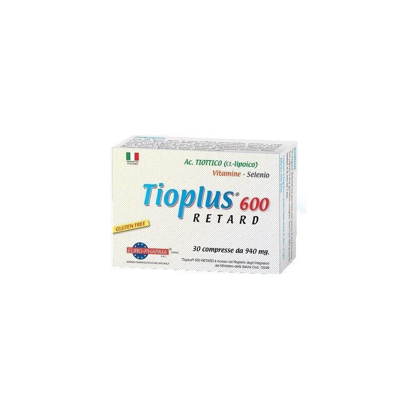 Euro-pharma Tioplus 600 Retard 30 Compresse