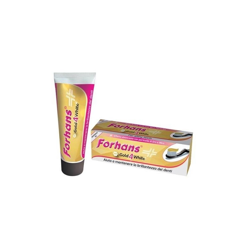 Uragme Forhans Gold4white Dentifricio 75 Ml