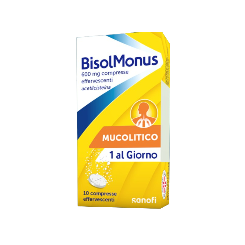 Bisolmonus 600 Mg Fluidificante 10 compresse