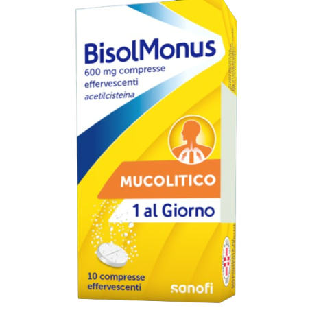 Bisolmonus 600 Mg Fluidificante 10 compresse