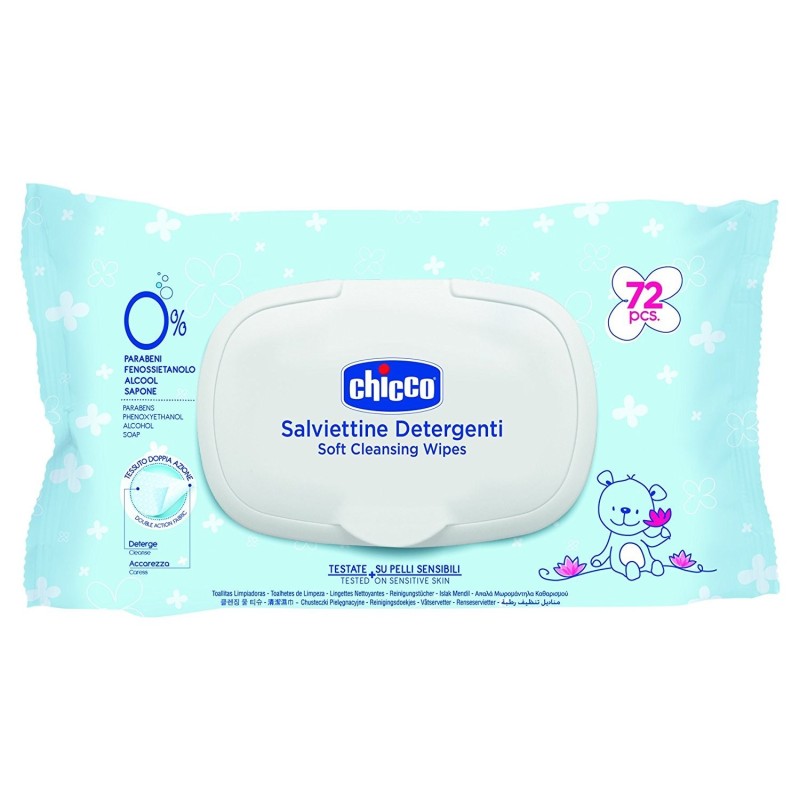 Chicco Cosmesi Salviette 72 Pezzi Plaq