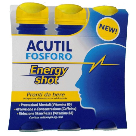 Angelini Acutil Fosforo Energy Shot 3 X 60 Ml