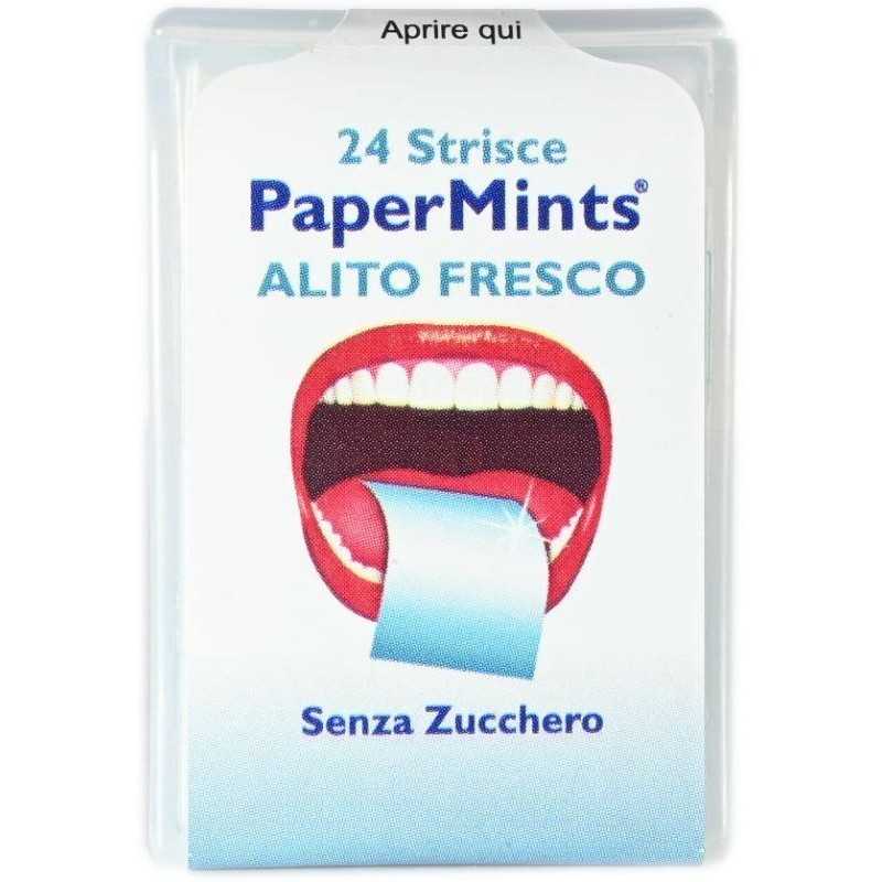 Sanico Papermint Strisce Alitosi 24 Pezzi