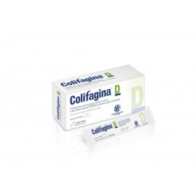 Abc Farmaceutici Colifagina D 12 Bustine Da 15 Ml