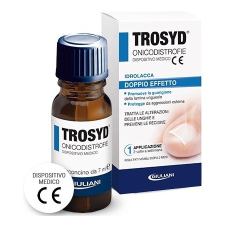 Giuliani Idrolacca Trosyd Trattamento Onicodistrofie 7 Ml