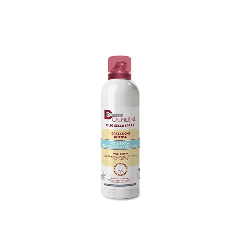 Pasquali Dermovitamina Calmilene Olio Secco Spray Idratazione Intensa Per Pelle Secca, Molto Secca E Sensibile 200 Ml