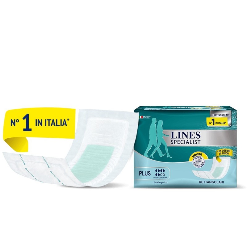 Fater Pannolone Rettangolare Lines Specialist Classic Senza Barriera 30 Pezzi