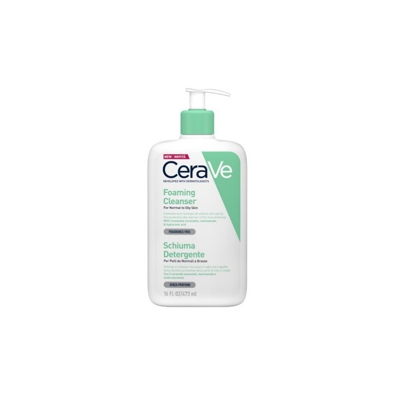 Cerave Schiuma detergente per il viso 473 ml