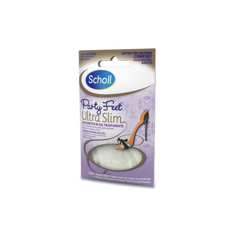 Vemedia Pharma Plantare Con Cuscinetto Party Feet Gel Activ Ultra Slim 1 Paio