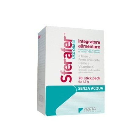 Pizeta Pharma Sferafer 20 Stick Pack