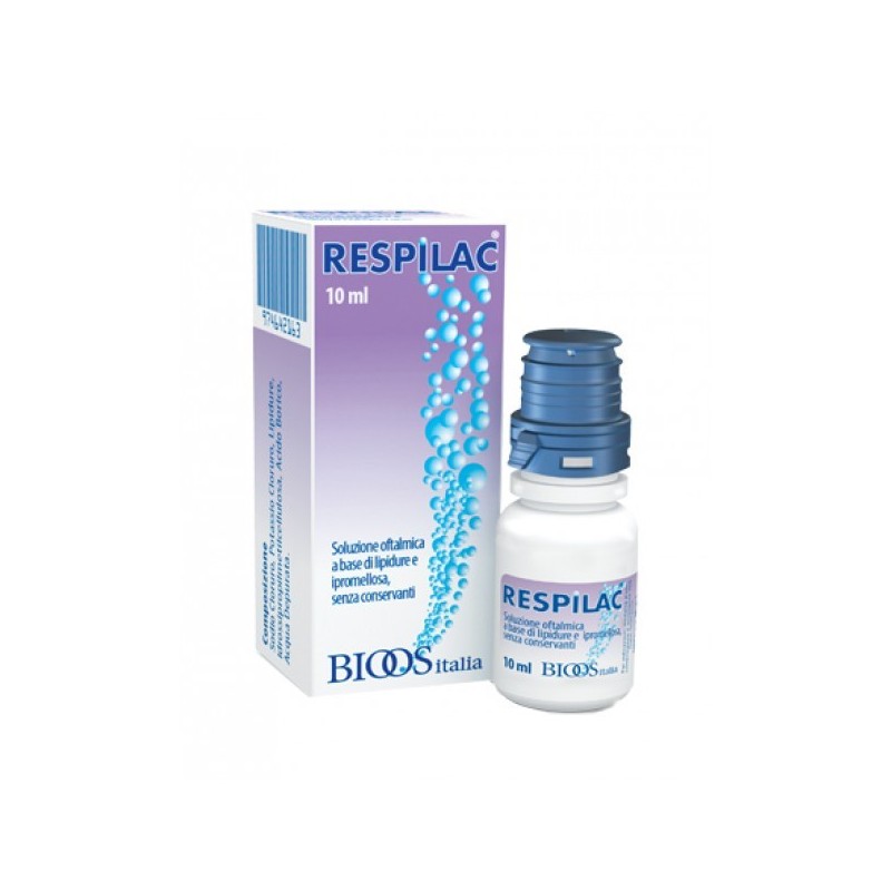 Fidia Farmaceutici Soluzione Oftalmica Respilac A Base Di Lipidure E Ipromellosa 10 Ml