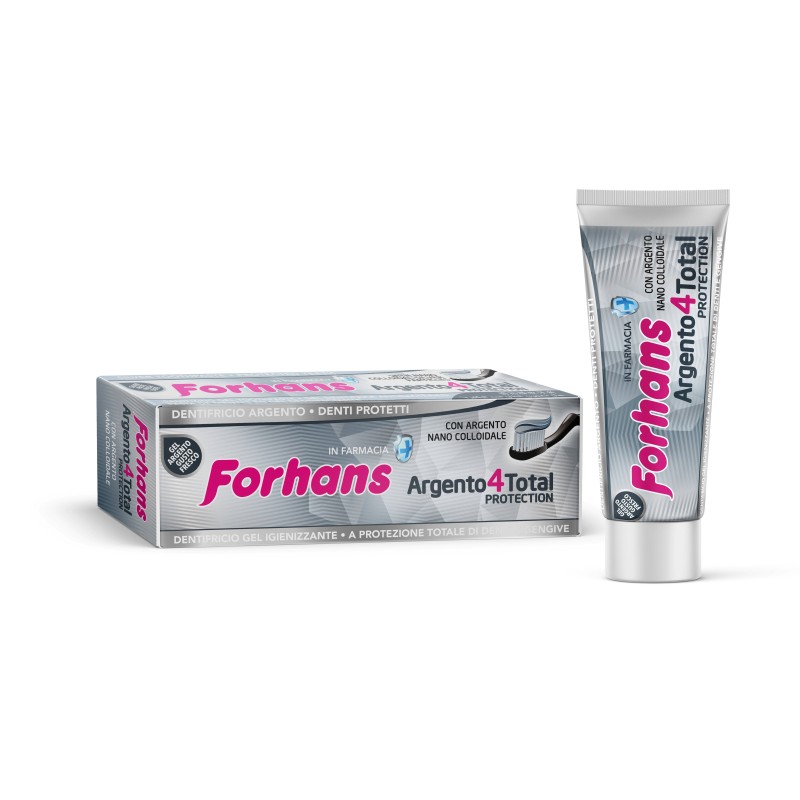 Uragme Dentifricio Silver 4 White Forhans 75 Ml