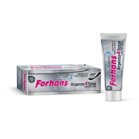 Uragme Dentifricio Silver 4 White Forhans 75 Ml