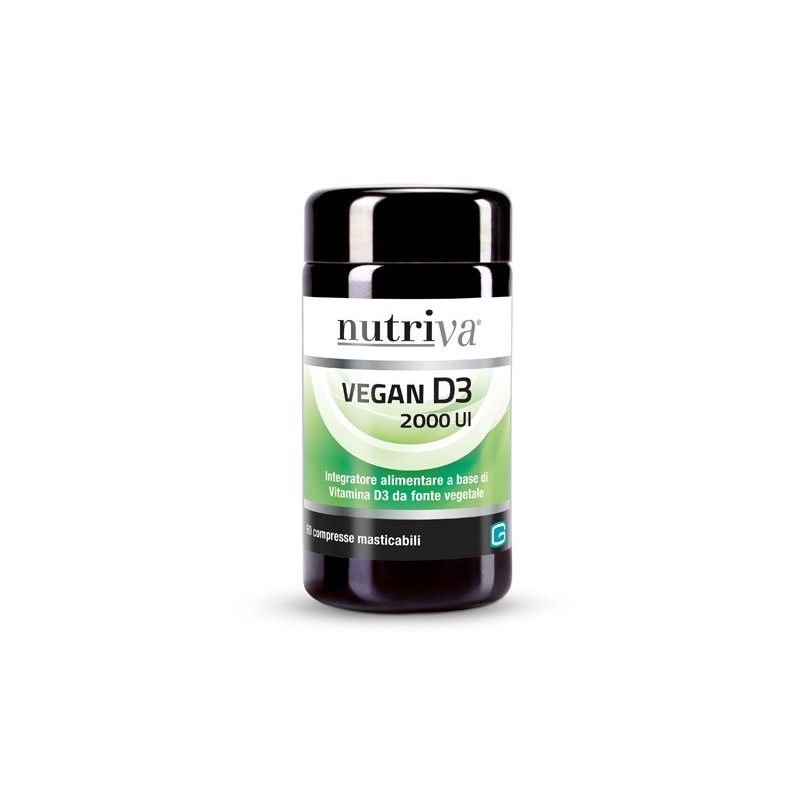 Giuriati Group Nutriva Vegan D3 60 Compresse 2000 Ui