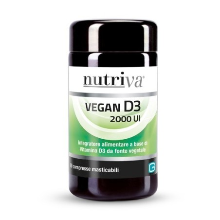 Giuriati Group Nutriva Vegan D3 60 Compresse 2000 Ui