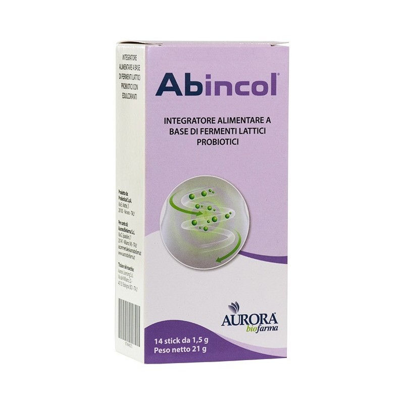 Aurora Licensing Abincol 14 Stick Orosolubili