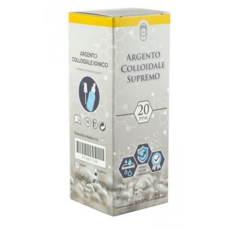 Punto Salute E Benessere S Argento Colloidale Supremo 20ppm 100 Ml Spray + Contagocce