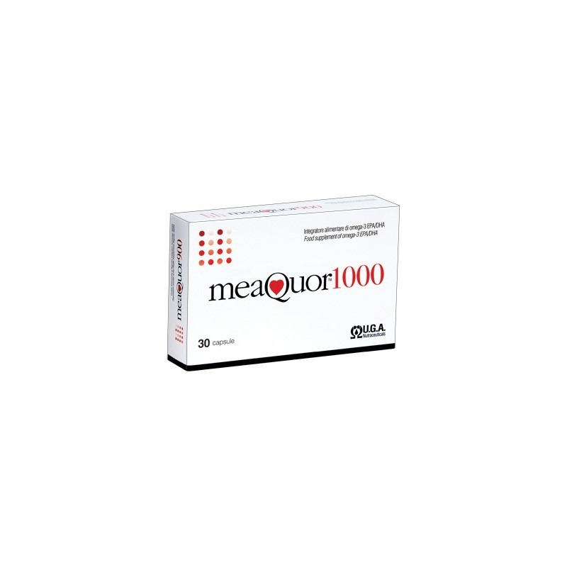 U. G. A. Nutraceuticals Meaquor 1000 30 Capsule