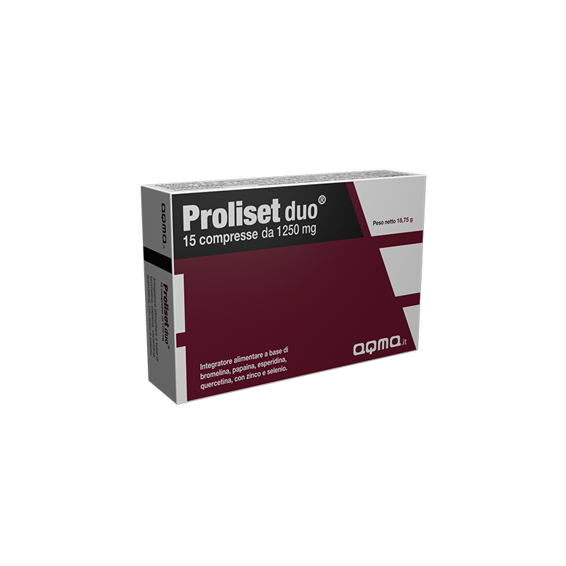 Merqurio Pharma Proliset Duo 15 Compresse