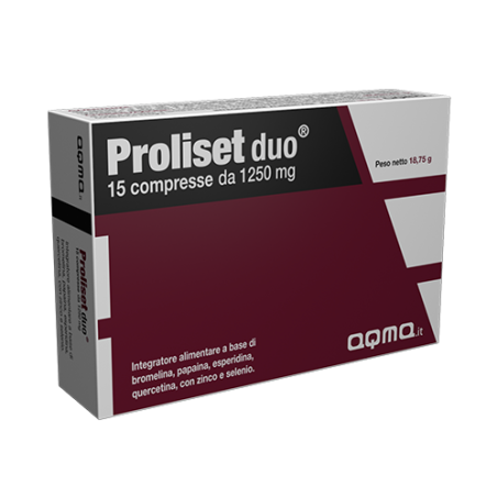 Merqurio Pharma Proliset Duo 15 Compresse