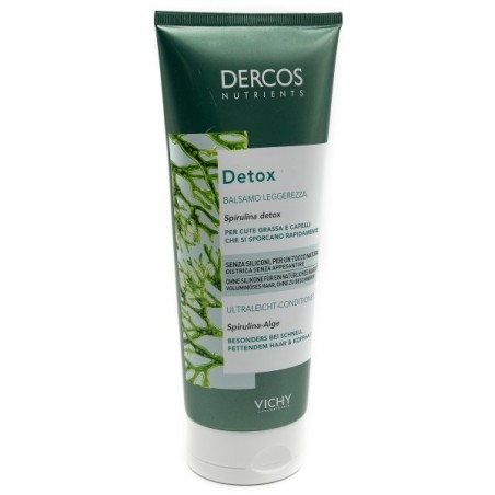 Vichy Dercos Nutrients Balsamo Detox 200 Ml