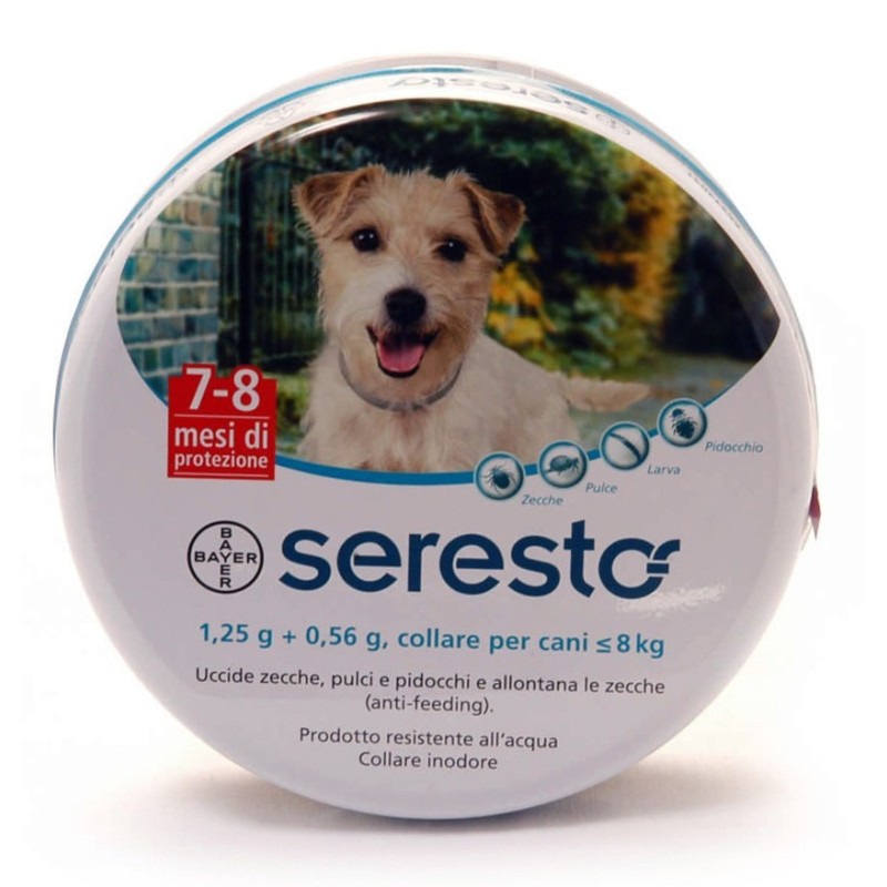 Elanco Italia Seresto 1,25 G + 0,56 G, Collare Per Cani