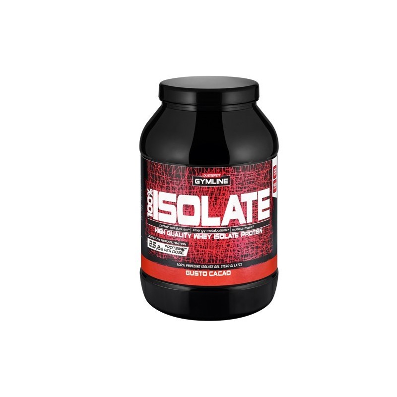 Enervit Gymline 100% Whey Isolate Cacao 900 G