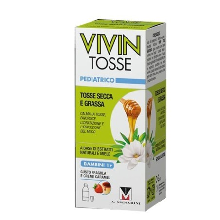 Vivin Tosse Pediatrico Sciroppo per tosse secca e grassa per i più piccoli 150 ml