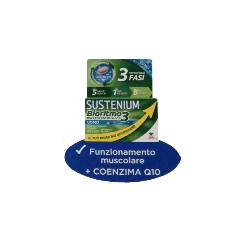 A. Menarini Ind. Farm. Riun. Sustenium Bioritmo3 Uomo Adulto 30 Compresse