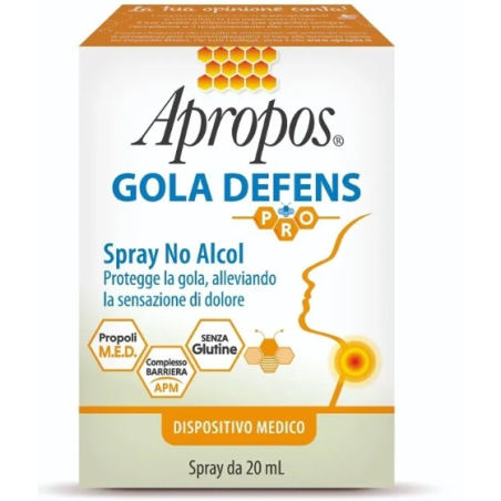 Desa Pharma Apropos Gola Defens Pro Spray No Alcol 20 Ml